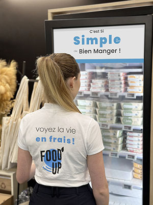 Cantine digitale, restaurant d'entreprise, frigo connecté